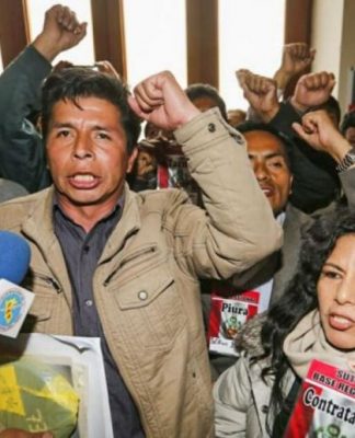 Confirman nexo entre dirigente del SUTE Pedro Castillo con el Movadef